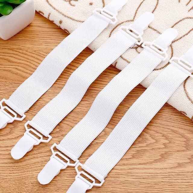 Bộ 4 cái kẹp chặn drap trải giường phòng ngủ