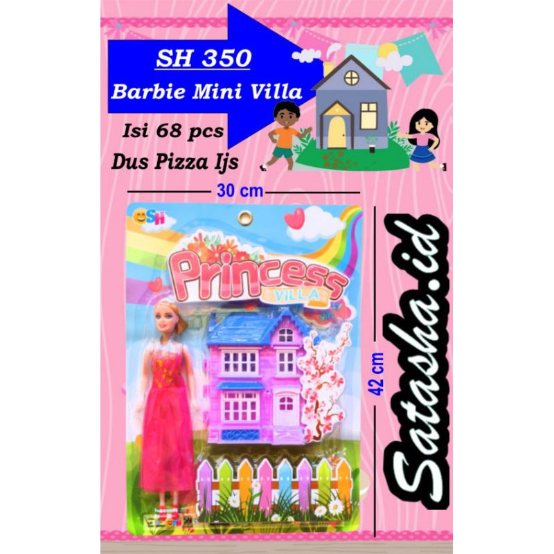 Mô Hình Đồ Chơi Ngôi Nhà Búp Bê Barbie Sh.350 Dành Cho Trẻ