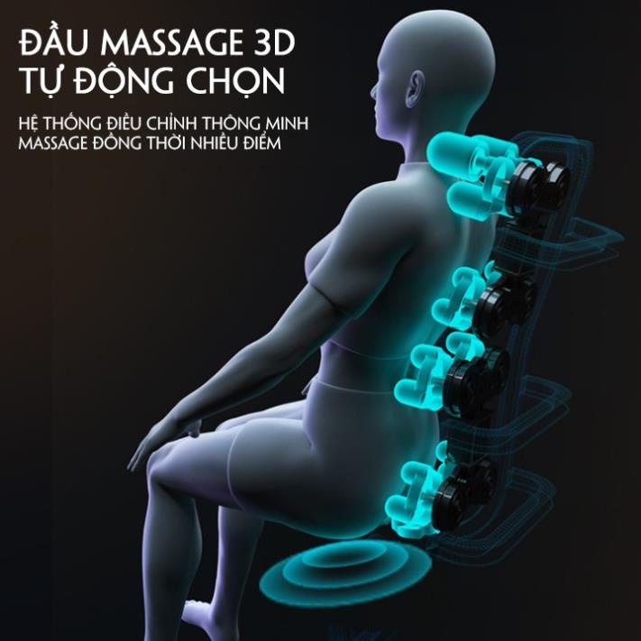 [ VIP ] Ghế Massage Toàn Thân. Ghế Massage Trị Liệu Toàn Toàn Thân. Luxury Massage Chair  Chip Thông Minh Thế Hệ Mới VIP