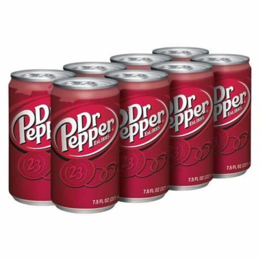 Thùng 12 Lon Nước Ngọt Dr Pepper 330ml Nhập Mỹ