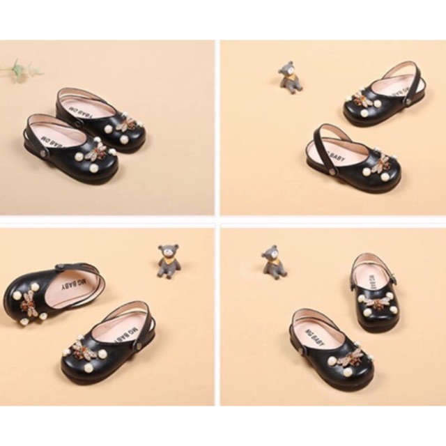 Giày bup bê hở gót chuồn chuồn Sz 21-30