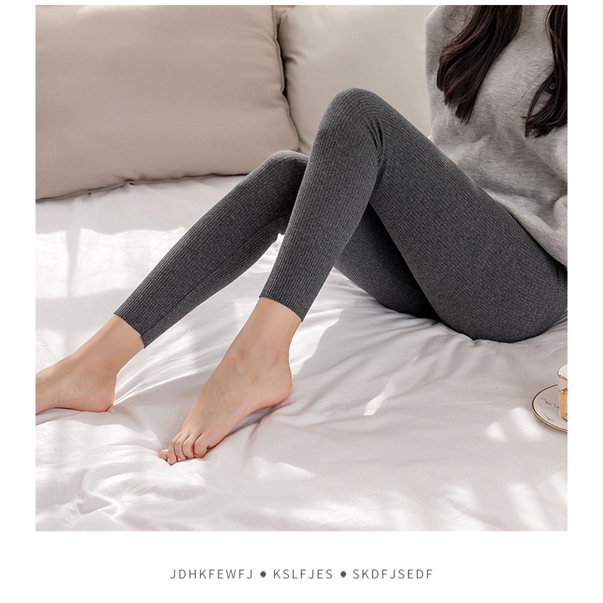 Quần Legging Len Tăm CẠP CAO GEN BỤNG Thời Trang Dày Dặn Co Giãn RumHana | BigBuy360 - bigbuy360.vn