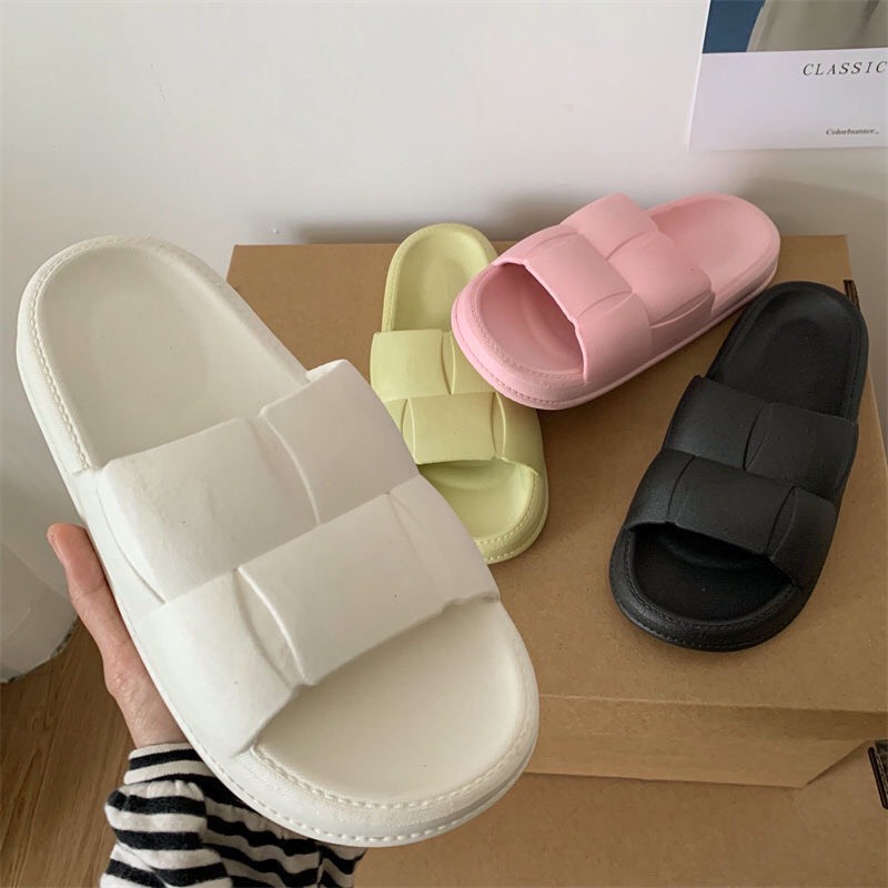 JY300-A0 Dép bánh mì đúc liền 5 màu sắc kiểu mới