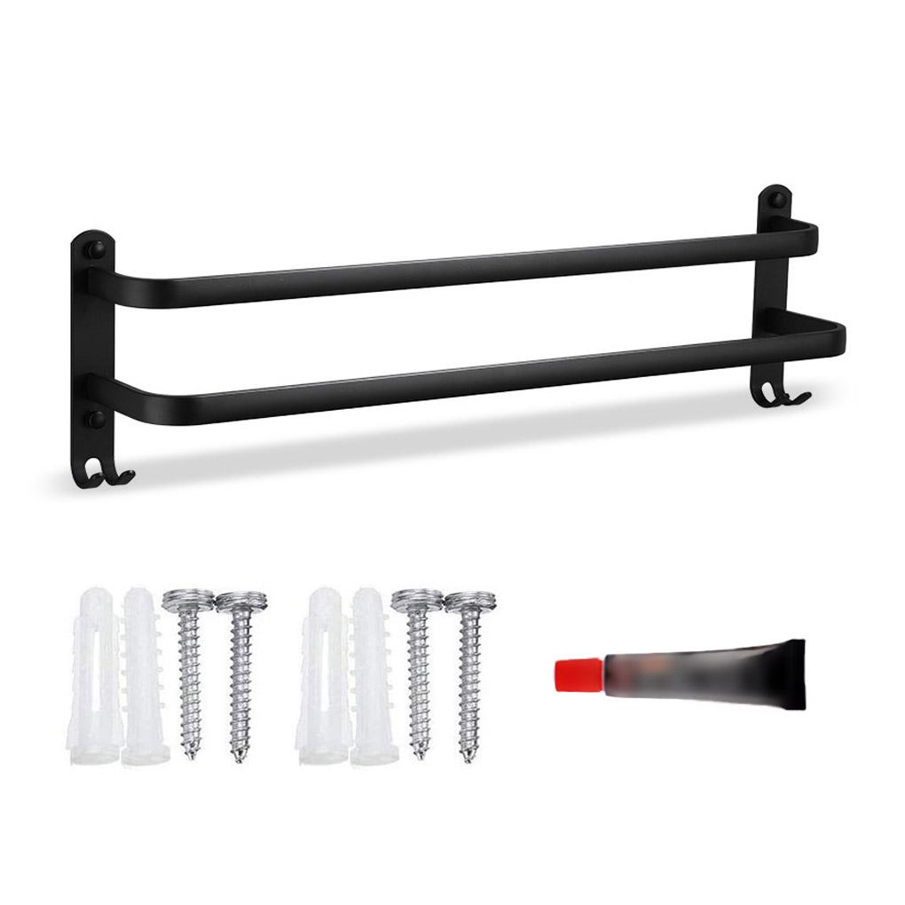 Giá Đỡ Treo Khăn Gắn Tường 30-50cm Tiết Kiệm Không Gian Tiện Dụng Cho Phòng Tắm / Nhà Bếp