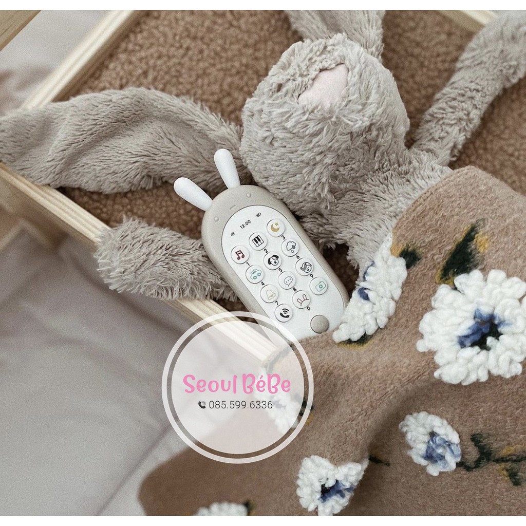 &lt;có sẵn&gt; Đồ chơi Điện thoại di động Baby Rabbit nhiều âm thanh Haave Bricks nội địa Hàn