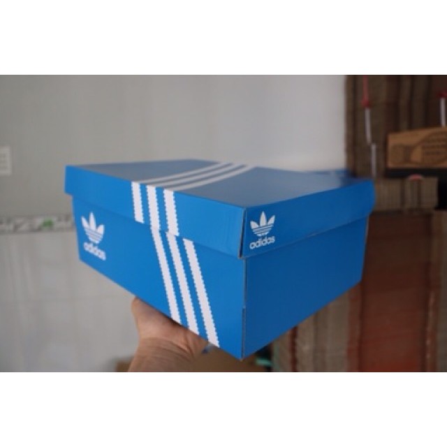 Hộp Adidas Màu Xanh Chính Hãng Lẻ Giá Sỉ - Thảo Giày