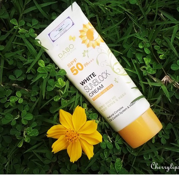 Kem Chống Nắng DABO WHITE SUNBLOCK CREAM SPF50