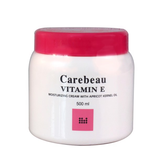 Kem dưỡng da toàn thân Vitamin E Carebeau 500ml Thái Lan