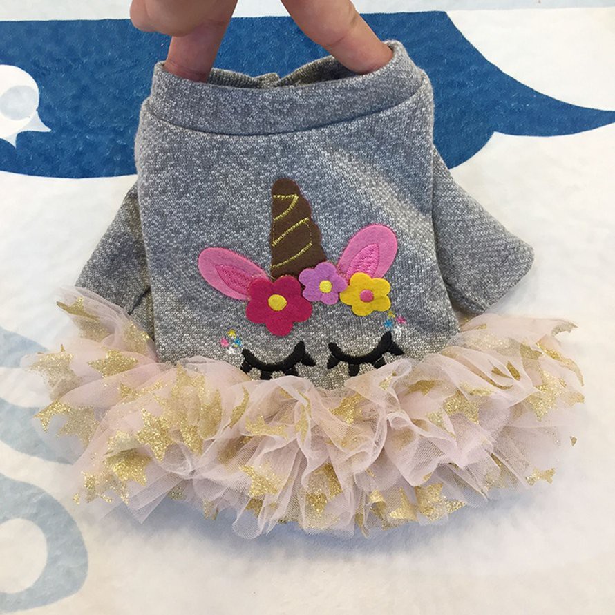 Chân Váy Dày Thoải Mái Thời Trang Thu Đông Cho Thú Cưng