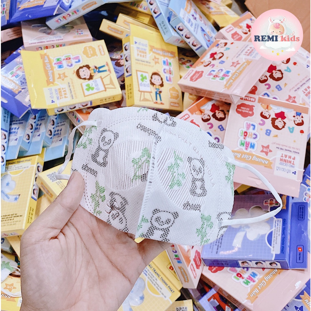 Khẩu trang Mầm Chồi Lá kháng giọt bắn (Hộp 10c)