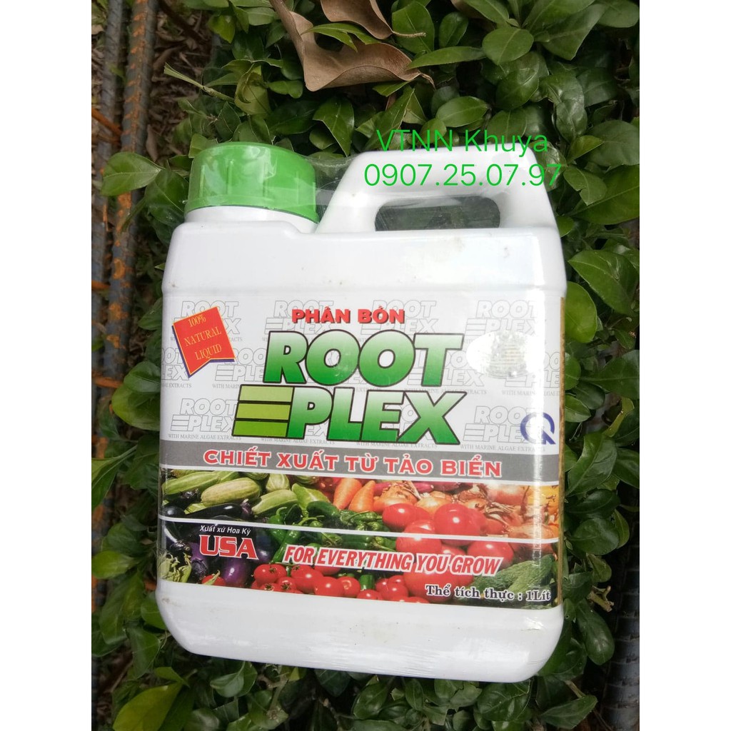 Phân bón lá Growmore RootPlex 1 lít Chiết xuất từ tảo biển