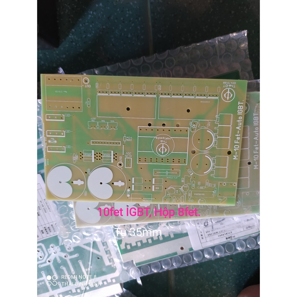 PCB - BOARD IGBT AUTO 10 MOSFET - MẠCH KÍCH IGBT 10 FET