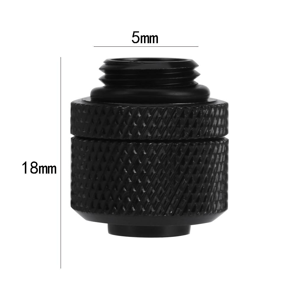 Đầu nối ren ngoài G1/4 cho ống mềm 9.5X12.7mm của hệ thống tản nhiệt nước máy tính