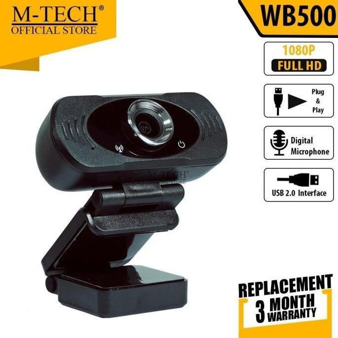 Webcam M-Tech Wb500 Độ Phân Giải 1080p | BigBuy360 - bigbuy360.vn
