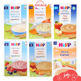 Bột Ăn Dặm Hipp Cho Bé Khởi Đầu Đủ Vị Từ 4 Tháng Đến 36 Tháng - Bột Ăn Dặm Dinh Dưỡng Chính Hãng