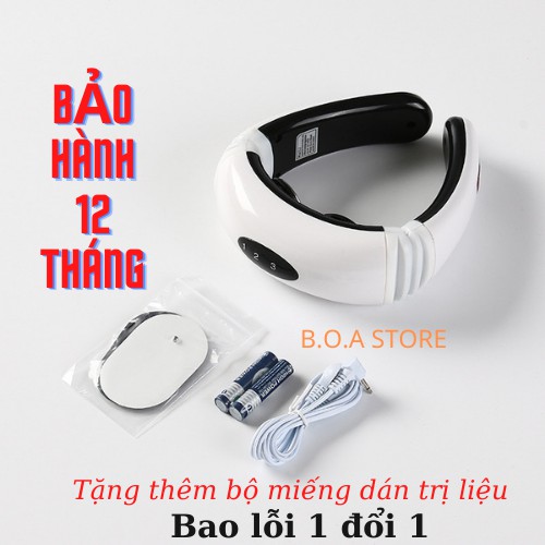 Máy massage - Máy mát xa cổ vai gáy trị liệu 3D – B.O.A Store