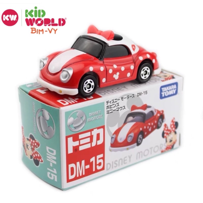 Xe mô hình Tomica Box Disney Motors DM-15. Made in China. MS: 633.