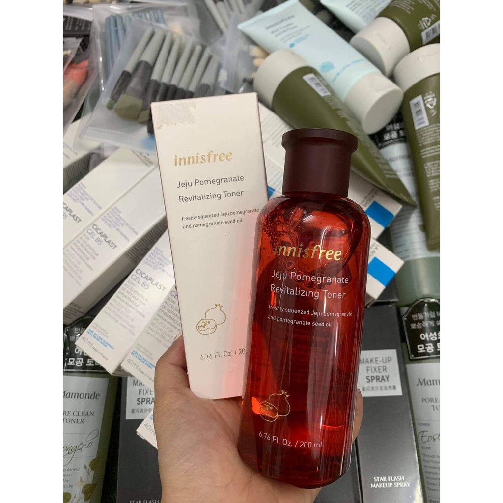 Nước cân bằng toner chống oxy hóa lựu innisfree Jeju Pomegranate Revitalizing, toner lựu đỏ 200ml - Baphouse Cosmetic | BigBuy360 - bigbuy360.vn