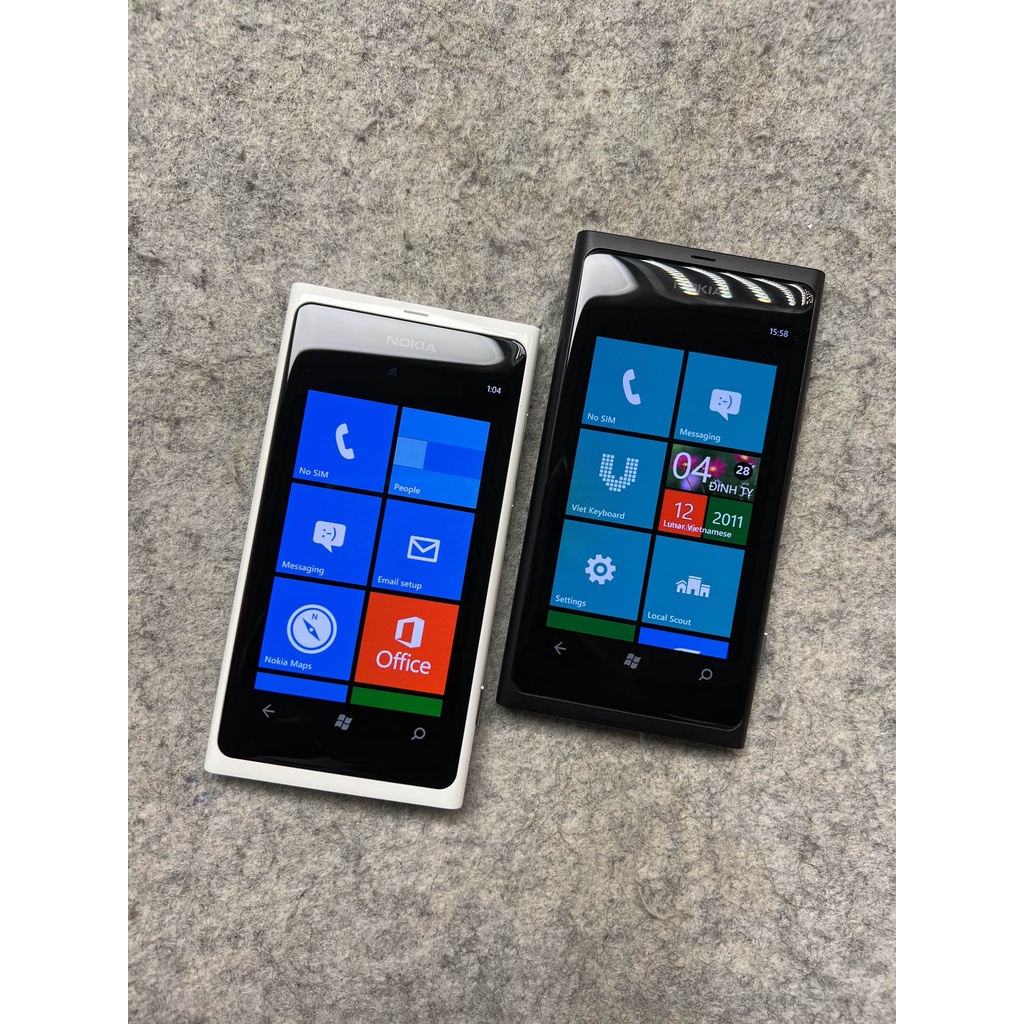 Điện thoại Nokia Lumia 800 Đen đẹp chính hãng