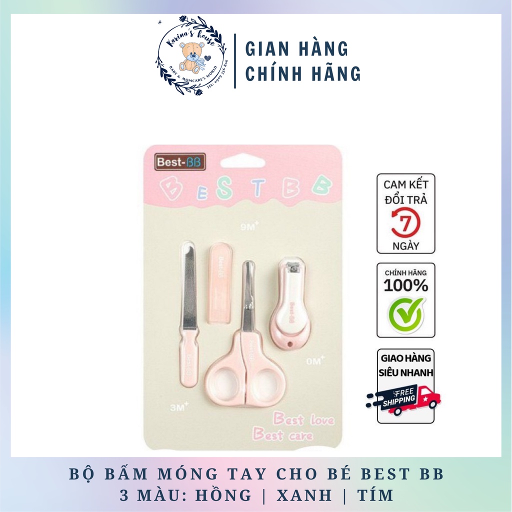 Bộ Dụng Cụ Cắt Móng Tay BEST BB