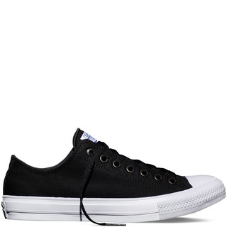 Giày Chuck 2 AllStar Classic Cổ Thấp Nữ Đen