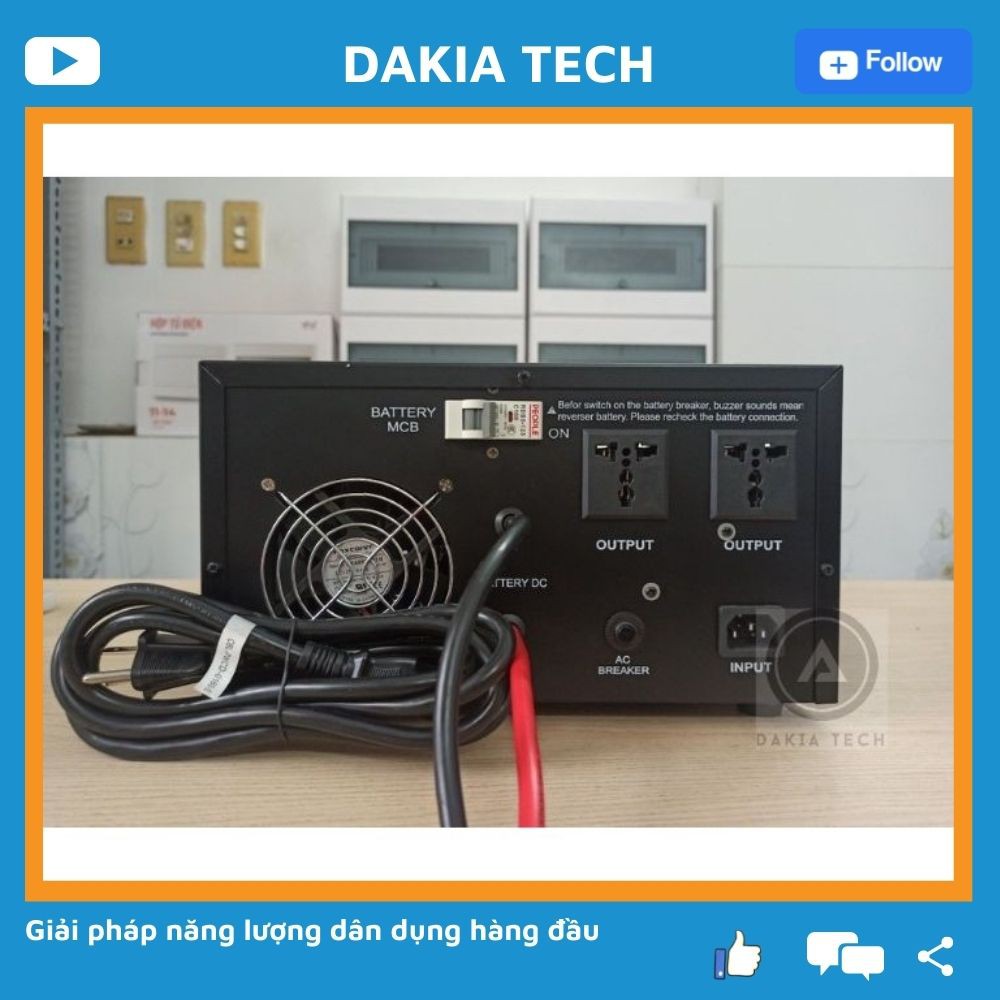 Inverter UPS Charger 24V 2000VA 1300W Songsin_Dakia