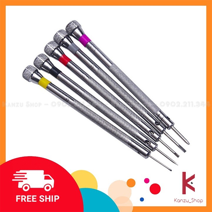 Tua vít sửa chữa đồng hồ - Tua vít đồng hồ 0.8/1.0/1.2/1.4/1.6mm