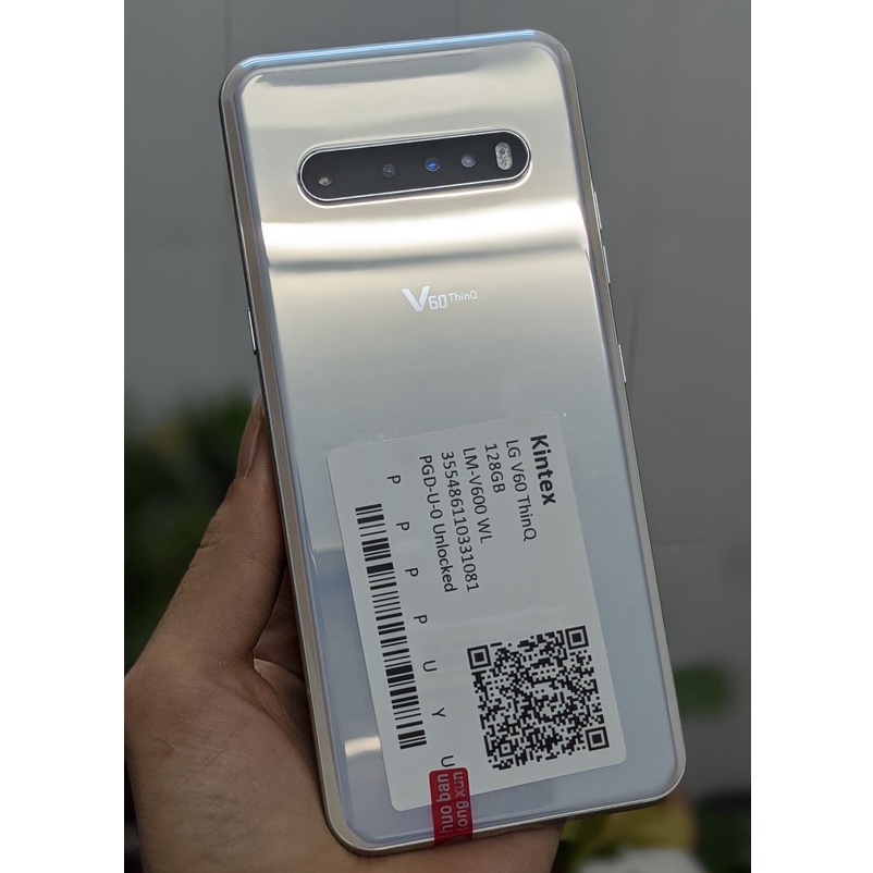 Điện Thoại LG V60, Ram 8/128G, Chip Snapdragon 865, Pin 5000mAh, Giá Trải Nghiệm.