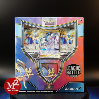 Hộp thẻ bài Pokemon: League Battle Deck Zacian V - Hàng chính hãng USA