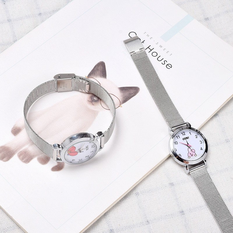 Đồng hồ điện tử phong cách bt21 cho học sinh | BigBuy360 - bigbuy360.vn