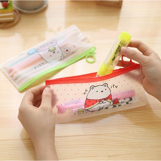 Túi Zip Đựng Bút Dễ Thương