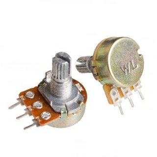 Chiết áp bi đơn, đôi 10k, 50k, 100k ohm