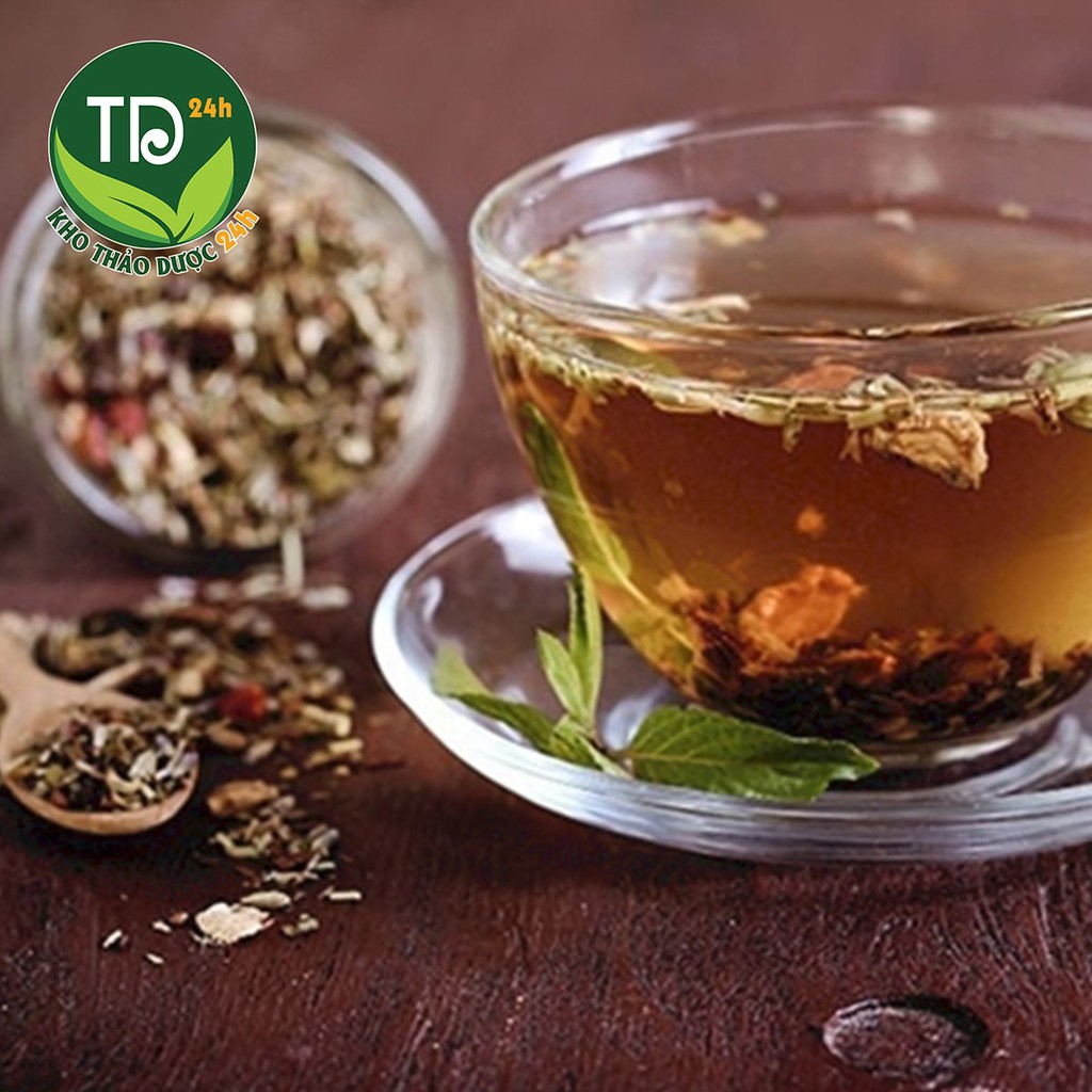 [Gói 500g] Trà thảo mộc Sapa giúp thanh nhiệt giải độc, giúp ngủ ngon,làm đẹp da, 100% thiên nhiên - Kho thảo dược 24h