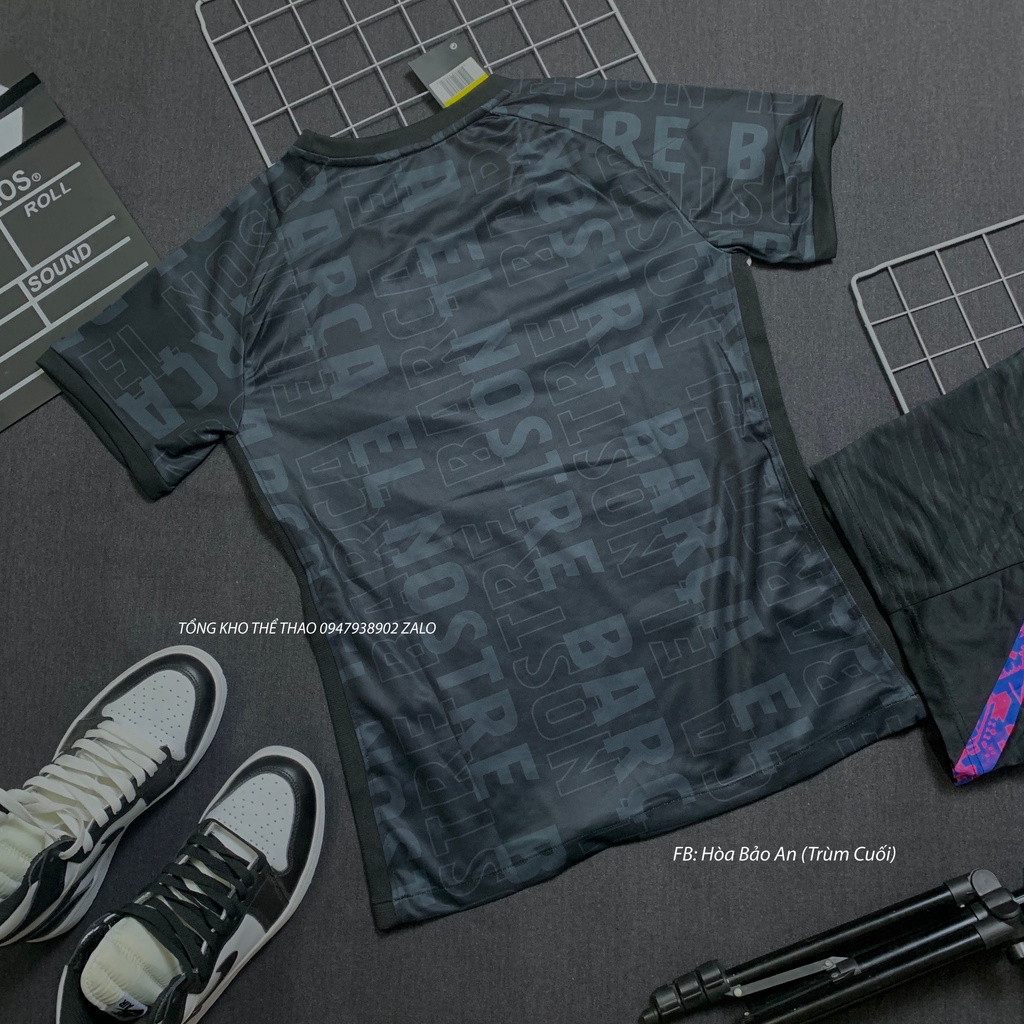 Freeship Toàn Quốc - Áo Barca 2023 - Quần Áo Bóng Đá CLB Barcelona Training vải Thun Thái mới 2023