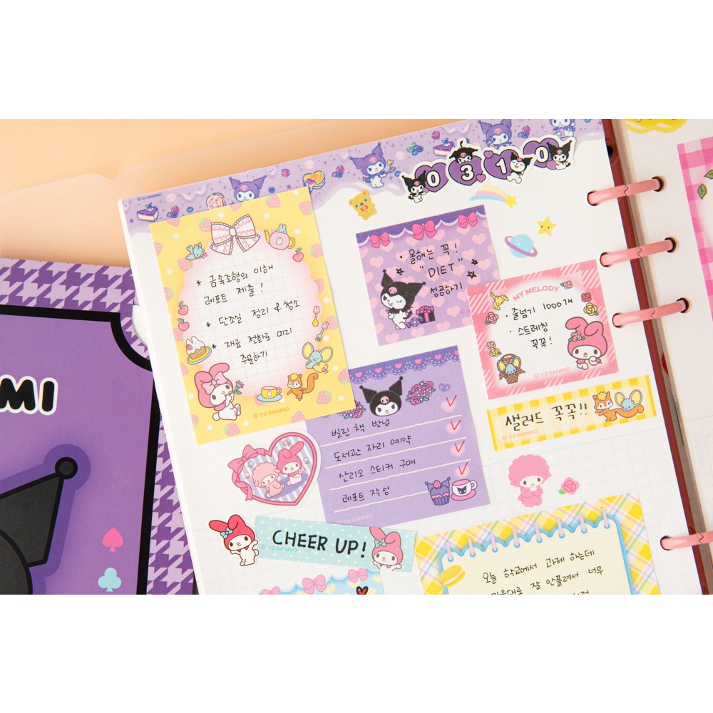 Sổ Ghi Chú Họa Tiết Sanrio Dễ Thương Dành Cho Học Sinh
