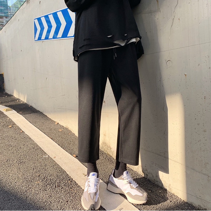 Quần Dài Thể Thao Chất Nhung Dày Dặn Màu Sắc Đơn Giản Thời Trang Mùa Đông Cho Nam Giới Size M-3Xl