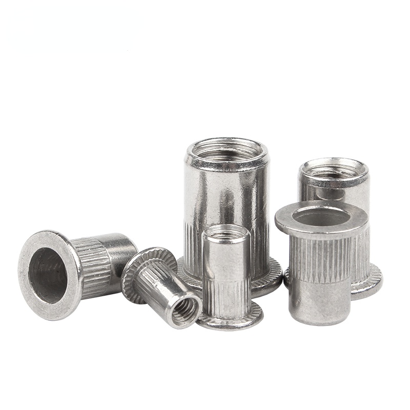 Đinh Tán Bằng Thép Không Gỉ 304 m3 m4 m5 m6 m8 m10 m12 Chất Lượng Cao