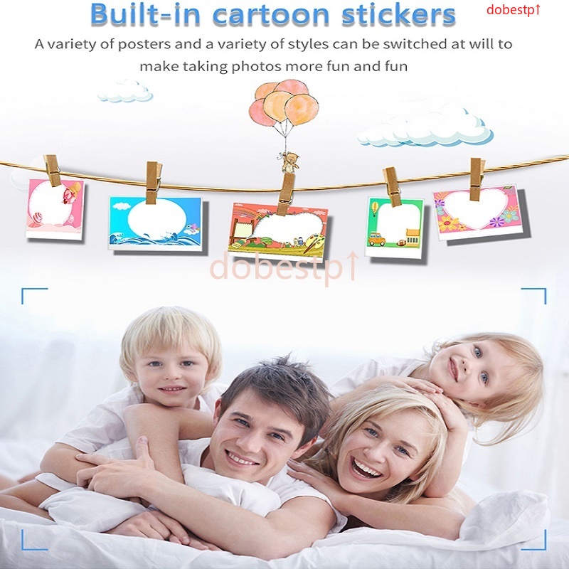 Camera đồ chơi ống kính kép có chụp selfie làm quà sinh nhật cho trẻ em