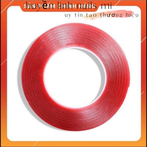 Băng dính đỏ, băng dính 2 mặt nail