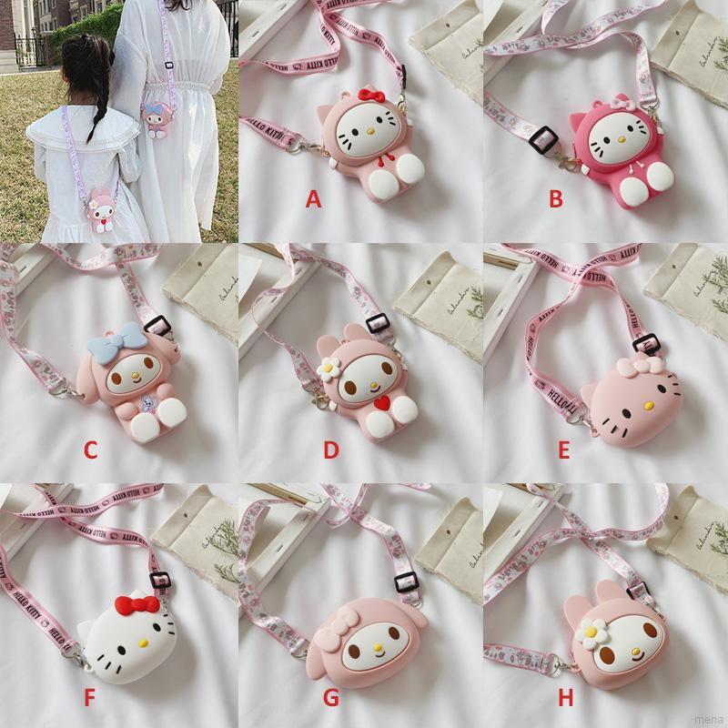 Túi Đeo Chéo Hello Kitty Đáng Yêu Xinh Xắn Cho Bé Gái