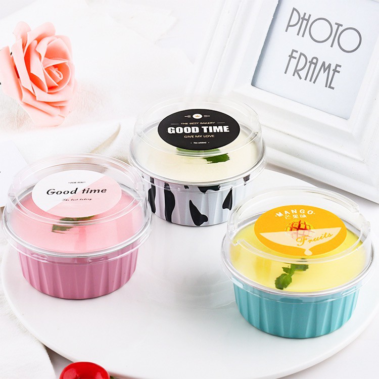 20 Hộp thiếc có nắp 125ml dùng nướng PATE , Flan Caramen - Hàng loại 1
