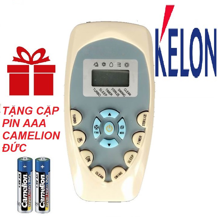 Remote máy lạnh KELON mẫu 2 - Điều khiển điều hòa KELON mẫu 2