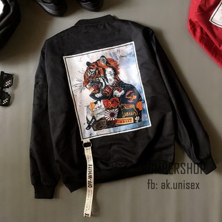 [Ảnh thật 100%] Áo khoác Bomber BATTLE.T (hàng design) [Miustore]