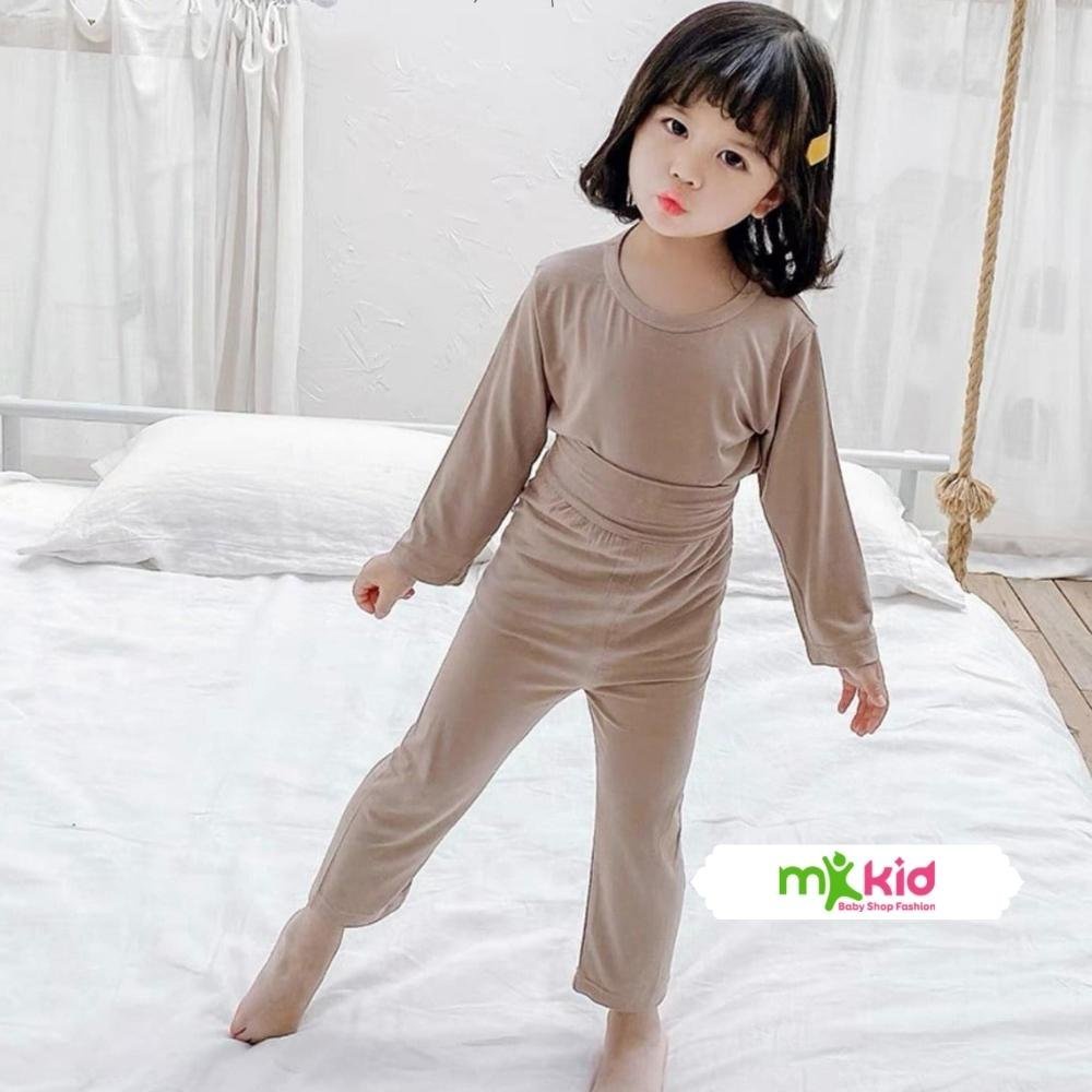 Bộ Minky Mom Dài Tay 💖 Body chổng mông mềm mịn Minkymom 💖 Bộ Cạp Cao Cho Bé Chất Thun Lạnh Cao Cấp Siêu Mềm Mịn Mát