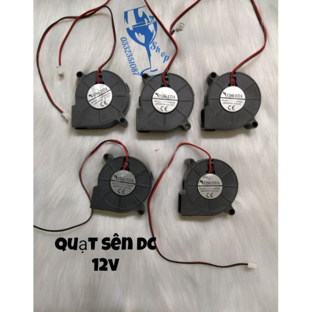 Quạt sên DC 12v