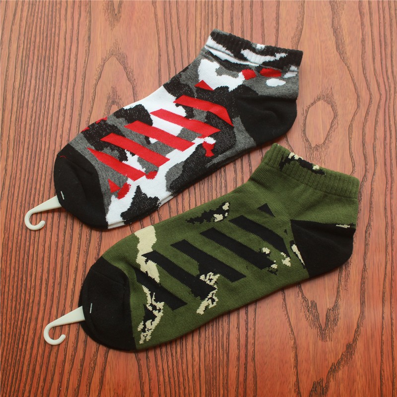 Vớ Off White Camo Thấp