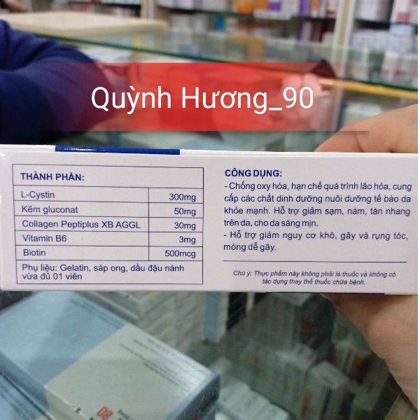 Viên uống BIOCYSTINE hỗ trợ đẹp da chống lão hóa | BigBuy360 - bigbuy360.vn