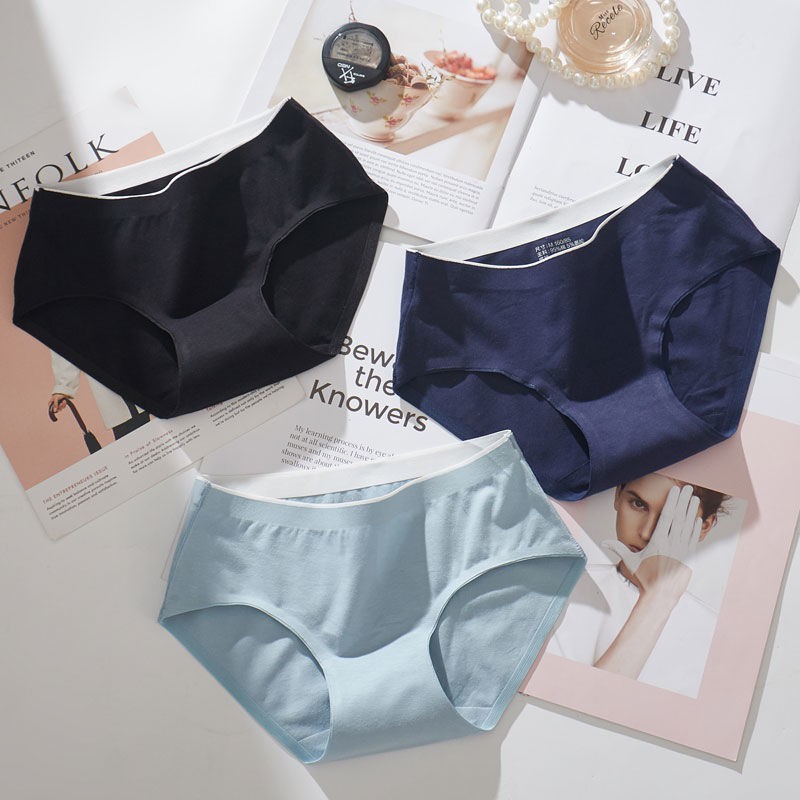 148813 One Quần Lót Cotton Không Đường May Quyến Rũ Trẻ Trung Hợp Thời Trang