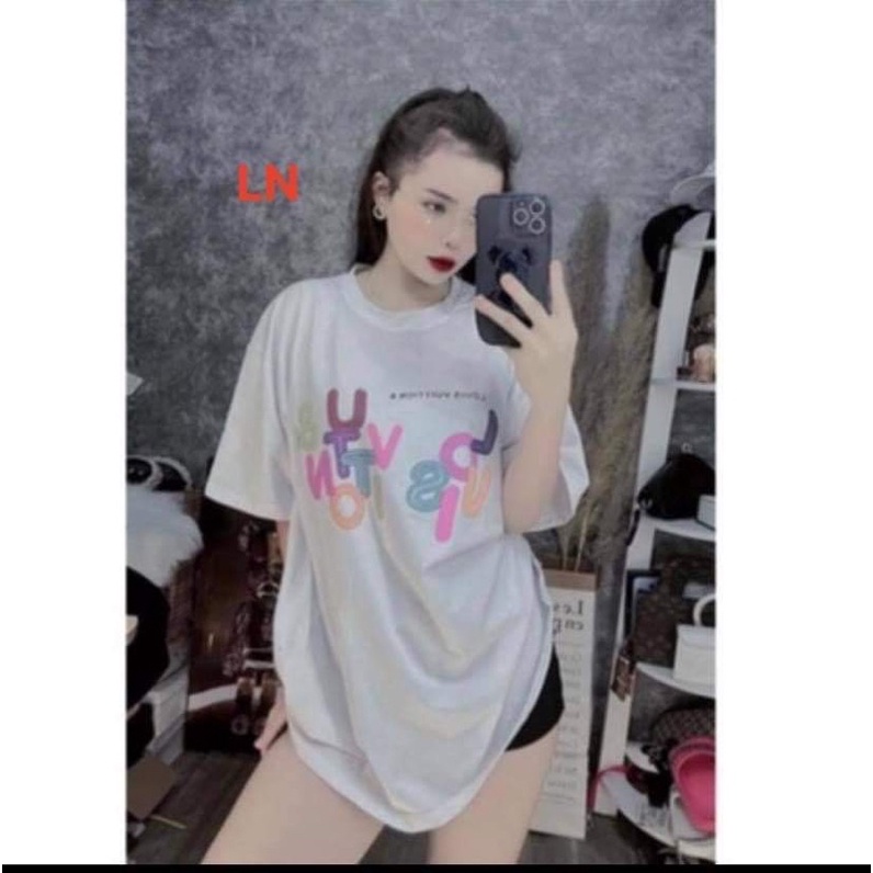 Áo phông vui tươi sắc màu LN11