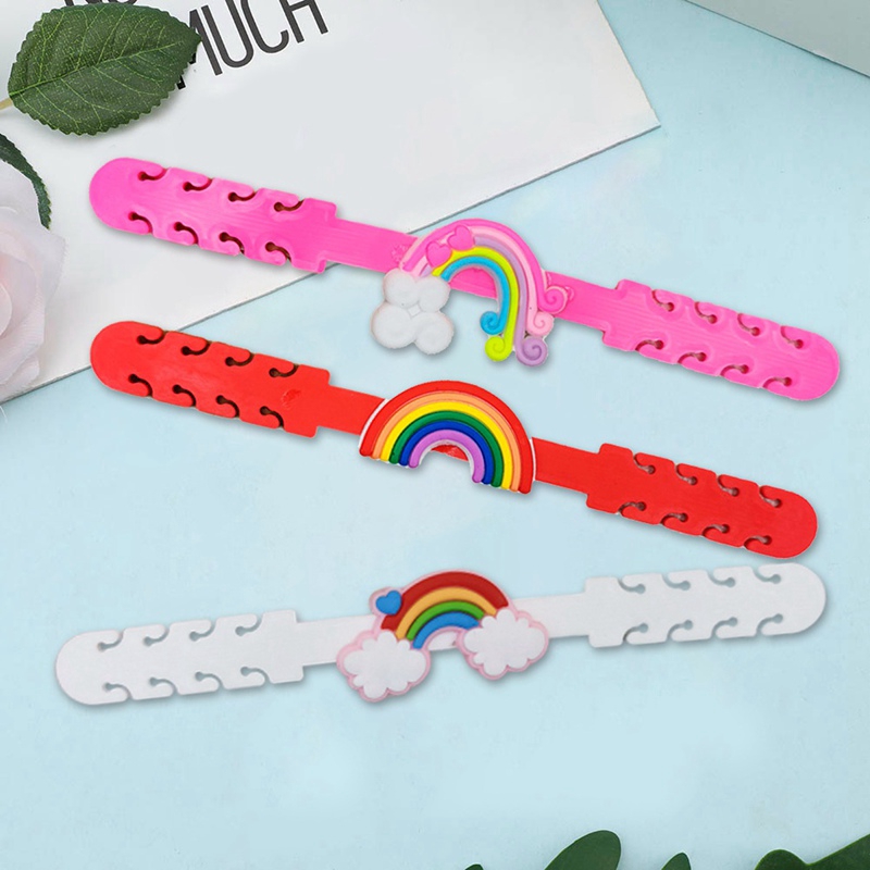 Móc đeo khẩu trang họa tiết cầu vồng chống khóa và giảm đau bảo vệ cho tai có thể tái sử dụng | BigBuy360 - bigbuy360.vn